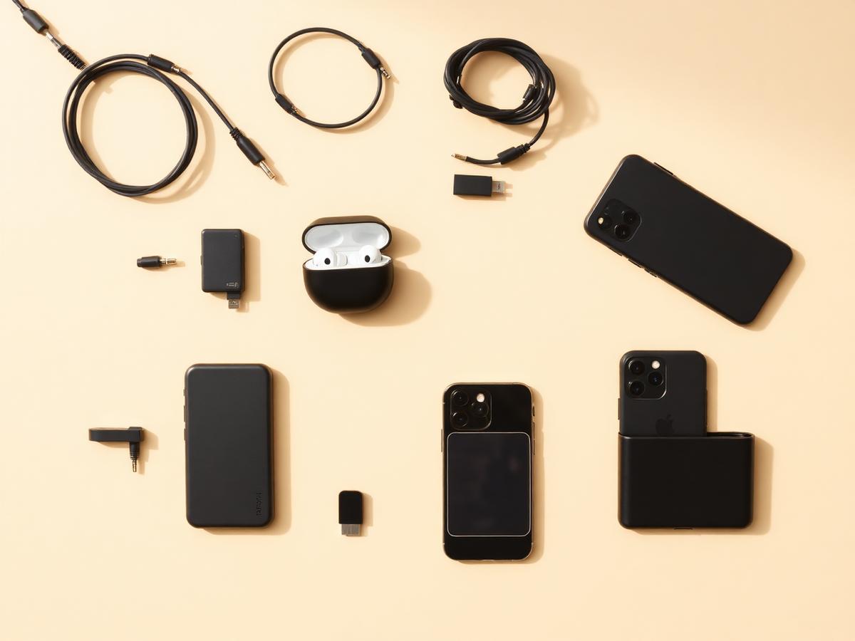 Accessories on display inside Phone Store Ormskirk on Aughton Street